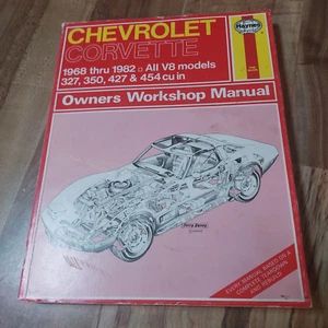 Chevrolet Corvette 1968 Thru 1982 V8 Models Haynes 274 Automotive Repair Manual - Bild 1 von 4