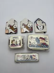 Peanuts Snoopy Brotdose Lebensmittel Kunststoff Behälter Aufbewahrungsset - Bild 1 von 16
