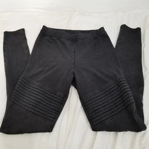 BP Legging Hose Unterteil S schwarz gefüttert Gummizug Stretch Gothic Punk Alt Cosplay - Bild 1 von 9