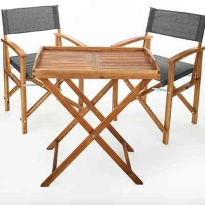 Tisch- / Stuhl-Set für Gewerbe (Aussengastronomie) oder privat (Garten) - Bild 1 von 8