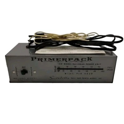 De colección Scintilla Primer Pack Escala HO Transformador Ferrocarril Unidad de Potencia Sin Probar Foto 1 de 4