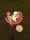 FLORIDA STATE SEMINOLES IRON ON PATCH   MADE IN THE USA 3inx3in round 