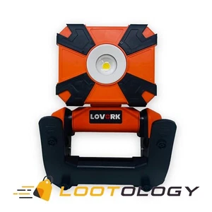 Lovork Clip Work Light Rechargeable Led Flood Light With 360 Rotating Portable - Picture 1 of 12