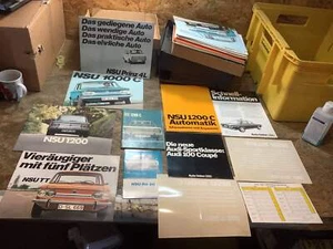 Verschiedene Hefte/Prospekte von NSU und Audi - Bild 1 von 14