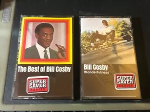 The Best of BILL COSBY & Wonderfulness Warner Brothers Cassettes 🎧 New Sealed - Picture 1 of 2