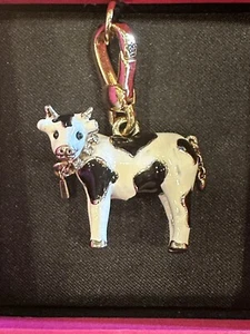 Nuevo con etiquetas 2013 Juicy Couture Cow Charm Yjru7031 - Imagen 1 de 5