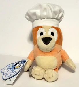 Bluey Friends Chef Bingo 7" Peluche Cachorro Perro con Espátula y Sombrero de Chef - Imagen 1 de 6
