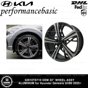 52910T6710 OEM 22" WHEEL ASSY ALUMINUM for Hyundai Genesis GV80 2025+ - Picture 1 of 2