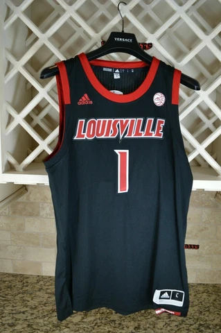 Adidas NCAA Louisville Cardinals Jersey Black/Red DM7531 Cover
