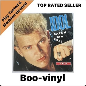 Billy Idol - Catch My Fall (Re-Mix Fix) -  UK 12" Vinyl Record NM / EX - Picture 1 of 6