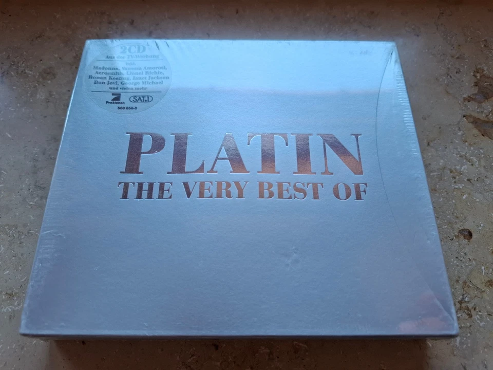 DCD Box - Various - PLATIN 1 - The very best of (1980-2000) - NEU & OVP - Bild 1 von 4