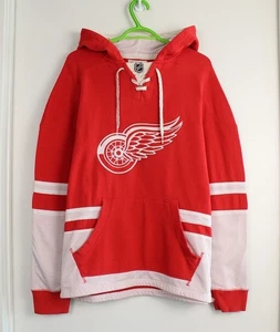 CCM Detroit Red Wings Sudadera con Capucha con Cordones Para Hombre M NHL Hockey Lacer Jersey Sudadera - Imagen 1 de 13