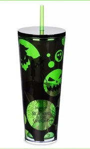 Disney The Nightmare Before Christmas Starbucks Becher mit Strohhalm - Bild 1 von 4