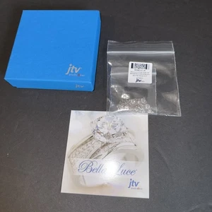 JTV Bella Luce 11.85 CTW CZ Rhodium Over Sterling Silver 36” Necklace NEW - Picture 1 of 11
