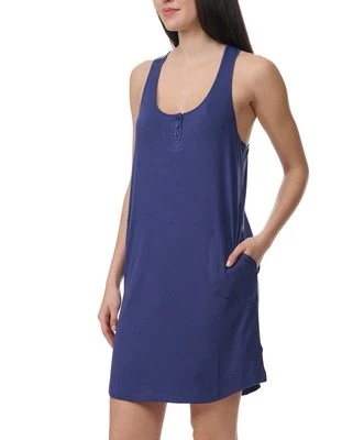 Camisón sin mangas Splendid para mujer espalda deportiva azul talla XL Foto 1 de 4