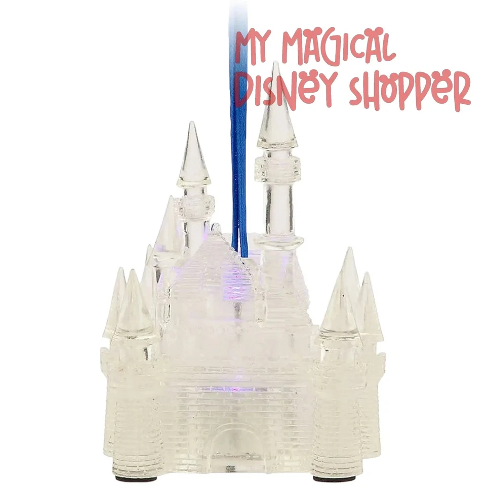 Cinderella's Castle Ornament - Light Up LED Color Changing - Изображение 1 из 1