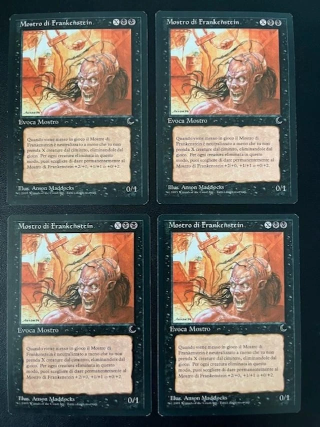MTG- Frankenstein's Monster x4 - The Dark - Italian - Image 1 of 1