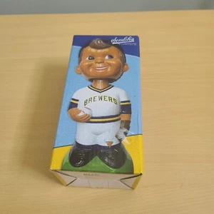 Milwaukee Brewers MLB 2015 Vintage Brewer Bobblehead - New! - Picture 1 of 9
