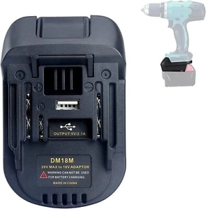 Battery Adapter for Dewalt 20V for Milwaukee 18V Convert to for MAKITA Battery - Picture 1 of 12