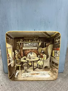Vtg New Hall Hanley Staffordshire Holder Trinket Dish Ashtray Bass Tavern RARE - Picture 1 of 4