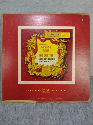 Capriccio Italien, 1812 Overture Vinyl LP 1953 RCA Victor Red Seal – LM 1134 - Image 1 of 4