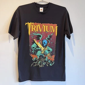 Trivium Warrior Tour T-Shirt Size Small Metal Band Tee 100% Cotton - Picture 1 of 5