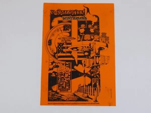 CANNED HEAT/JOHN MAYALL Winterland Halloween 1968 FDW-1 Postcard- Randy Tuten - Picture 1 of 14
