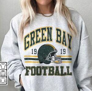 Green Bay Packers Football Ash Graphic SweatShirt Unisex Men Women KTV2803