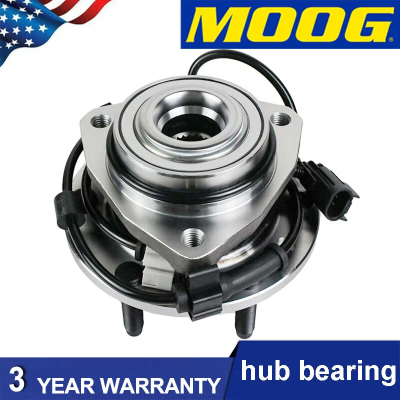 Buje y cojinete de rueda delantero Moog para GMC Envoy XL TRAILBLAZER ABS 2002-2005 2006 Foto 1 de 4