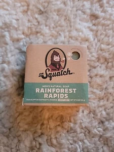 Dr Squatch Soap Bar Rainforest Rapids 5 Oz, Natural Ingredients - Picture 1 of 5