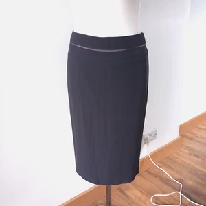 Jigsaw Grey Wool Blend Pencil Skirt UK10 Knee Length Classic Women's Wear - Picture 1 of 11