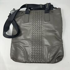 Authentic BOTTEGA VENETA Intrecciomirage Tote Bag, Grey Used