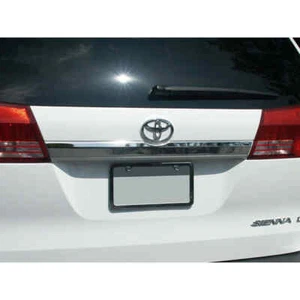 Cubierta de puerta trasera moldura acento maletero acero inoxidable para Toyota Sienna 04-2010 - Imagen 1 de 4
