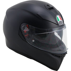 AGV K3 SV Full Face Helmet (Matte Black) Choose Size