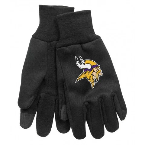Minnesota Vikings Technology Gloves NEW! Free Ship One Size Fits Most Cover