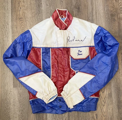Harness Horse Racing Standardbred - Signed Colors/Jacket Ron Pierce Hall Of Fame Cover