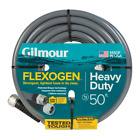 Gray Flexogen Heavy Duty Garden Water Hose 5/8 in. Dia x 50 ft. Up to 500PSI