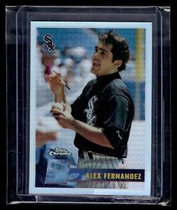 1996 Topps Chrome Refractor #62 Alex Fernandez White Sox *Iconic Set!*