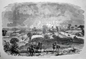 CIVIL WAR; The Approaches to Vicksburg 1863, reprint 1866 - Bild 1 von 2