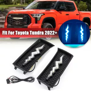 2X luces de circulación diurna LED DRL para Toyota Tundra 2022-2023 - Imagen 1 de 9