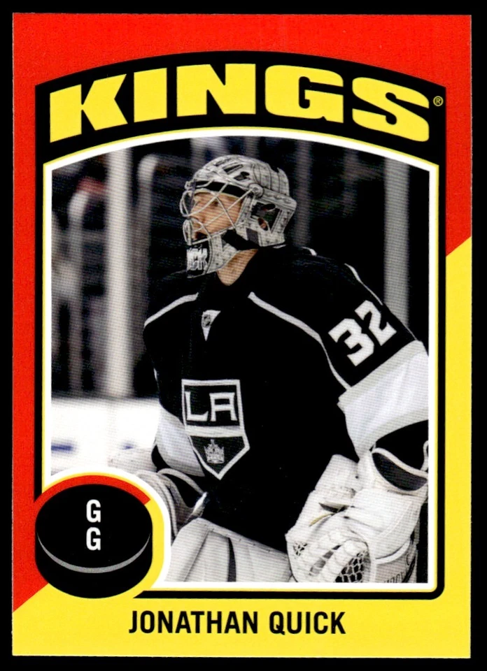 2014-15 O-Pee-Chee Stickers Jonathan Quick Los Angeles Kings #ST-43 - Image 1 of 2