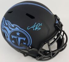 A. J. Brown Signed Tennessee Titans Full Size Eclipse Replica Helmet w/ COA
