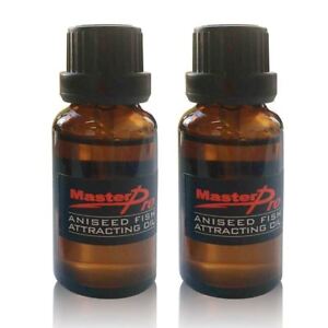 2x Aniseed Fish Attracting Essential Oil 20ml  Mix With Burley Attract More Fish
