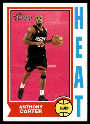 2001 Topps Heritage #236 Anthony Carter NRMT or Better - Image 1 of 2
