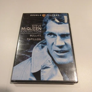 Steve McQueen Collection Bullitt Papillon Double Feature DVD - Picture 1 of 2
