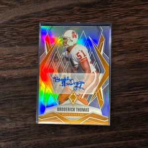 2025 Panini Phoenix Silver Autograph /199 Broderick Thomas Tampa Bay Buccaneers  - Picture 1 of 2