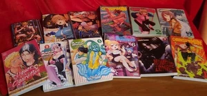 Assorted English Manga Lot of 12, Super HXEros, ChainSaw Man, Monster Musume - Picture 1 of 6