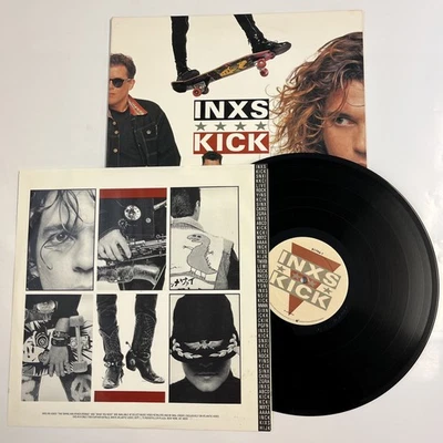 INXS Kick Vintage 1987 Vinyl LP 1987 Gatefold Atlantic Records 81796-1 Album VG+ - Image 1 of 4