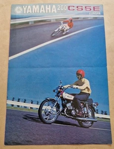 YAMAHA 200 STREET CS5E EUROPA Brochure (1972) - *Original not a reprint* - Picture 1 of 4