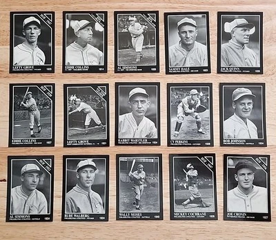 Philadelphia Athletics Lot - 1991 Sporting News Conlon Collection - 15 Cards - Image 1 of 2